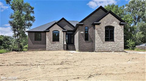 A home in Bruce Twp