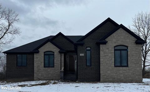 A home in Bruce Twp