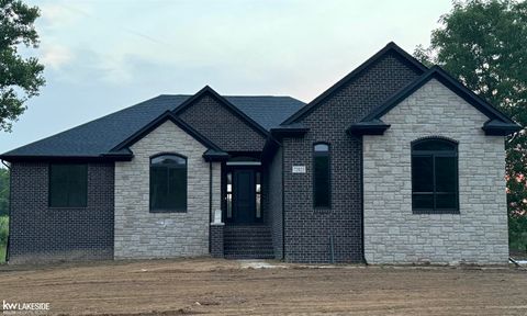 A home in Bruce Twp