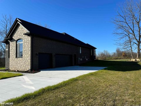 A home in Bruce Twp