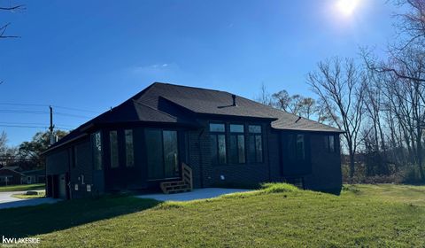 A home in Bruce Twp