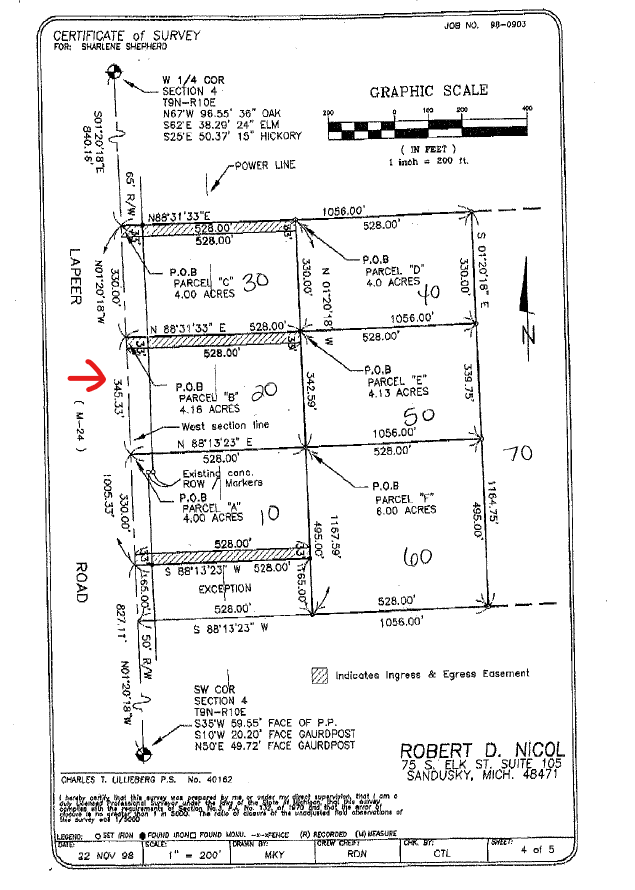 Deerfield Township, Michigan 48461, United States, ,Land,Active,55987