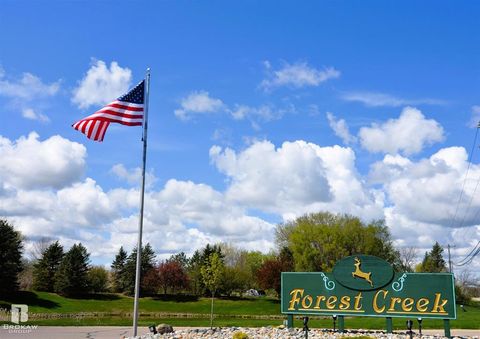 Forest Creek West Drive Richfield Township MI 48423