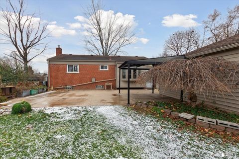 A home in Allen Park