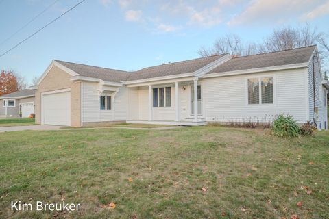 A home in Allendale Twp