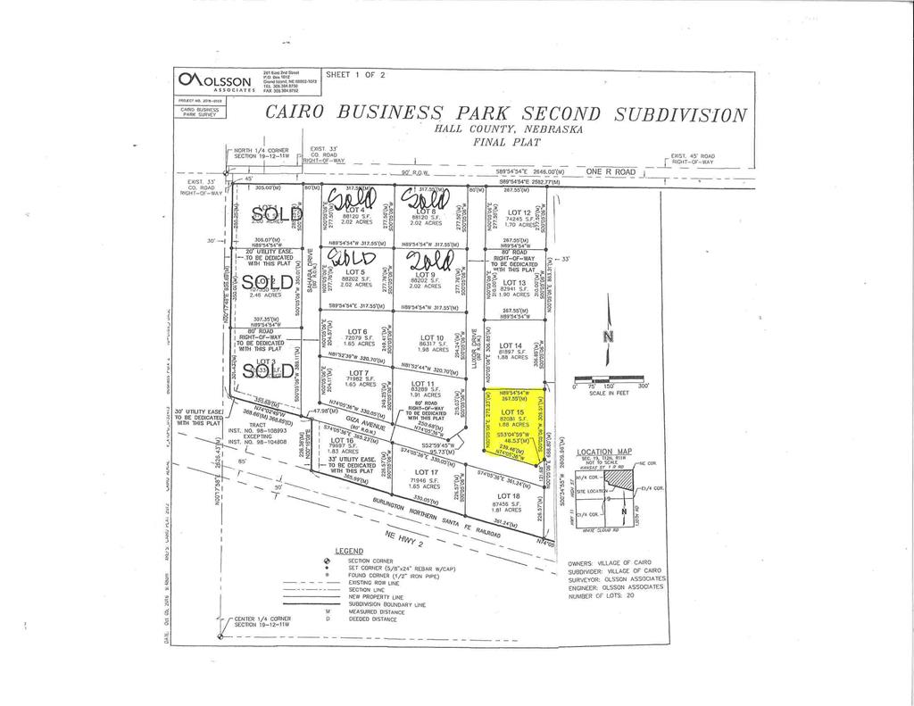 Cairo, Nebraska 68842, United States, ,Commercial,Active,73612