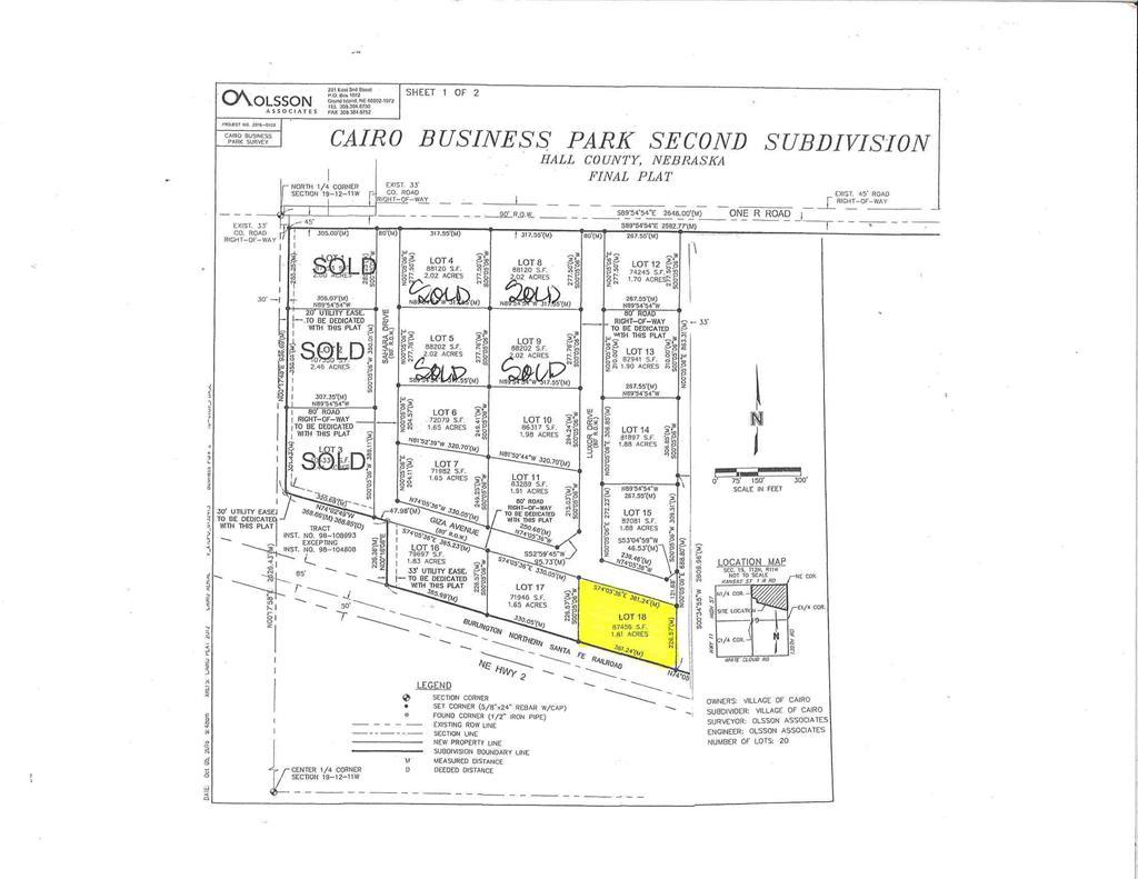 Cairo, Nebraska 68842, United States, ,Commercial,Active,73611