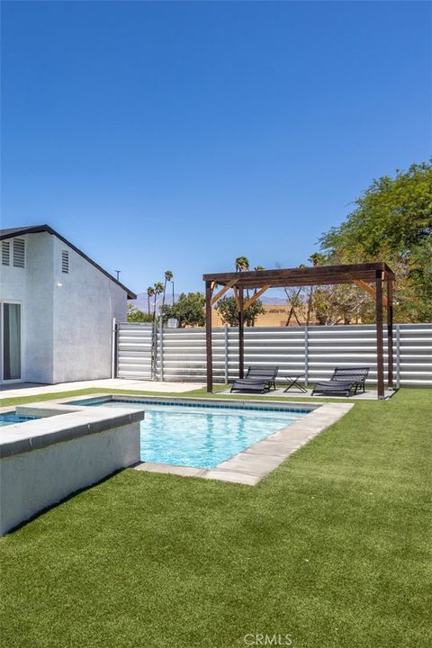 A home in Palm Springs