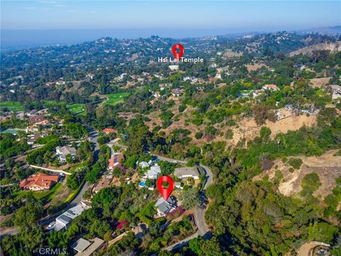 A home in La Habra Heights