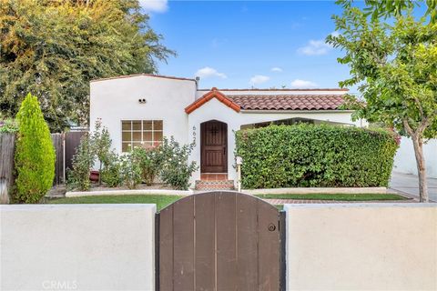 A home in Van Nuys