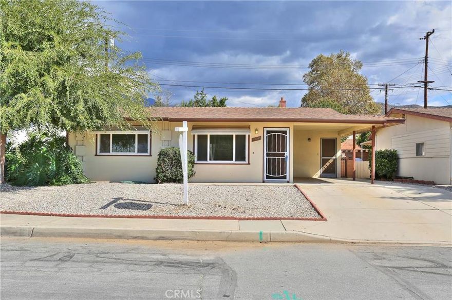 Sun Park 1 is a desirable 55-or-better community located in the sought-after upper Yucaipa area. This home is located on a cul-de-sac and has an EZ care front yard. The new owner will enjoy the HOA activities including a new putting green, recently updated club house, pool, and spa. Large enclosed sun room not counted in square footage w. pot-belly stove pad already in place. Inside laundry room. Home recently painted inside & out. Roof only a year old!