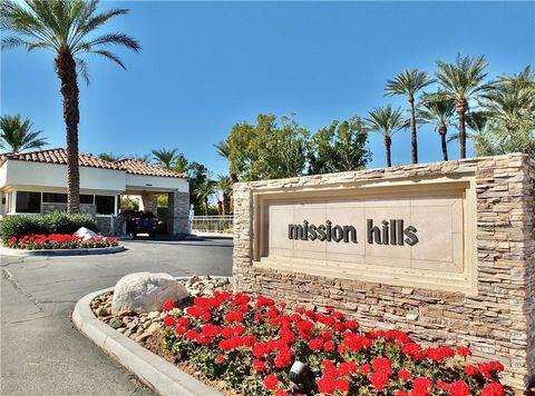 A home in Rancho Mirage