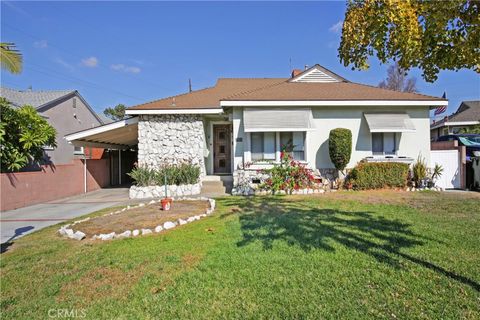 A home in Downey