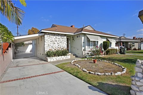 A home in Downey