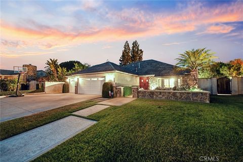 A home in Yorba Linda