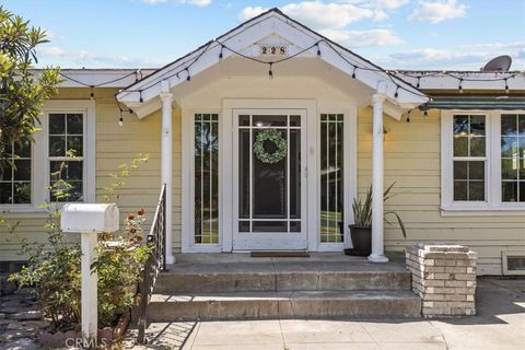 A home in Fullerton