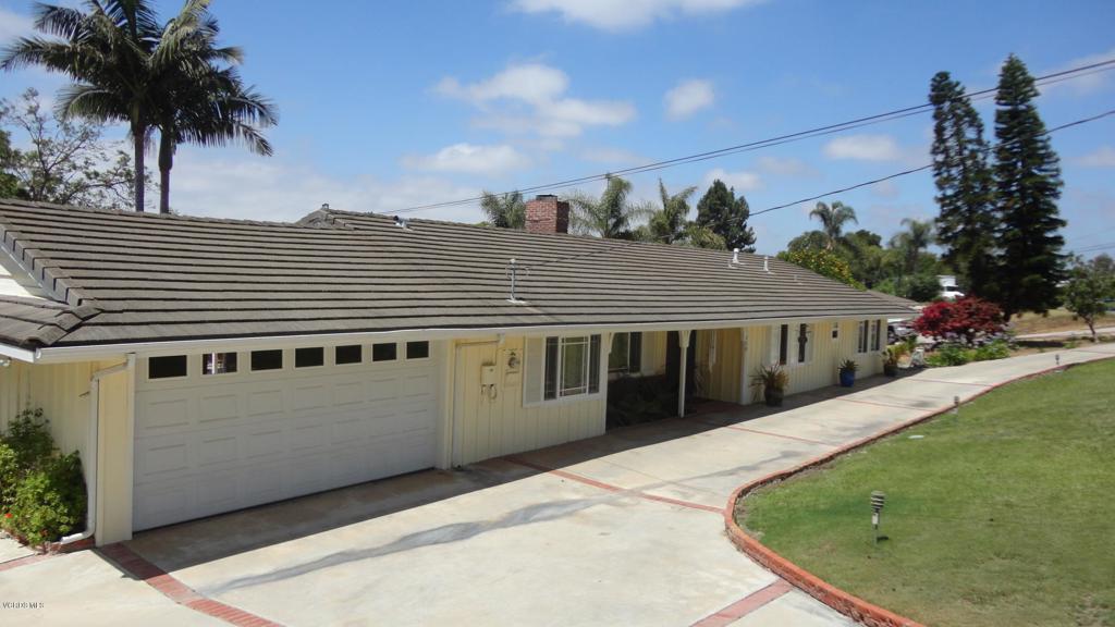 Nestled in the rolling hills of Las Posas Estates is an amazing single story Ranch style home that offers 3 large bedrooms, 2 bathrooms and sits on just under 3/4 of an acre on spacious grounds. The large backyard is perfect for entertaining with its mature trees that provide a lot of privacy. The property is zoned for horses and big enough to accommodate both a tennis court and pool for entertaining groups of friends and family. This well maintained home has a floorpan that is ideal for big family events. The family room and kitchen have hard wood floors while the living/dinning room have carpeting along with the bedrooms. The hallways and bathrooms have tile flooring. The kitchen has been updated with a new stove and new quartz counter tops. This bright and cheery family home is located on a quiet cul-de-sac with easy access to both the 101 and 118 freeways. It is also in close proximity to two top rated golf courses and one public course. This two tiered backyard is great for young children and pets. There is room to park an RV along with a 2 car garage. Come see this amazing home settled among million dollar homes.
