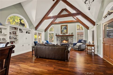 A home in Lake Arrowhead