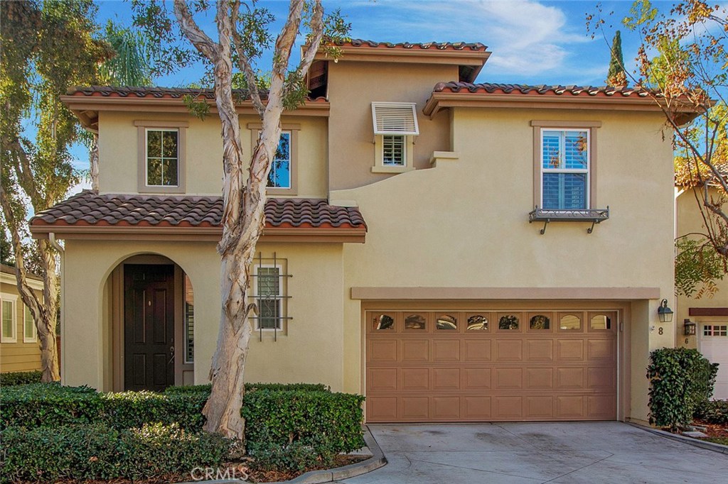 HIDDEN GEM IN THE HEART OF LADERA RANCH! This home has it all- detached condo with 3 bedrooms, 2.5 baths, attached 2 car garage with a full size driveway and a private backyard. Beautiful Plan 1 model boasts a desirable floorplan with an entry way with vaulted ceilings, large living room with picturesque windows, and a large open kitchen that has ample seating in the breakfast nook and at counter/wet bar. With lots of windows throughout, this home is light and bright with an abundance of natural night. Brand new interior paint throughout, newer plantation shutters on every window, re-glazed sinks, and updated lighting fixtures and recessed lighting. Remodeled kitchen with stainless Samsung appliances, including a 5 burner stove, microwave with sensor cooking, and a dishwasher. The upper level features a large landing with a tech center and built in desk, and an enclosed laundry room with storage cabinets. The spacious master bedroom has its own en suite master bath with dual vanities, brand new lighting fixture, separate shower and an oval tub, and a walk in closet with shelves. The secondary bedrooms share a bathroom that has been updated. Enjoy living in the highly sought after Potters Bend Neighborhood of Echo Ridge Village- a fun, friendly neighborhood. Walking distance to award winning schools, dog park, clubhouse with pool, annual summer events at Founders Park, and just steps away from hiking and biking trails. Only 1 HOA, this detached home is a rare opportunity.