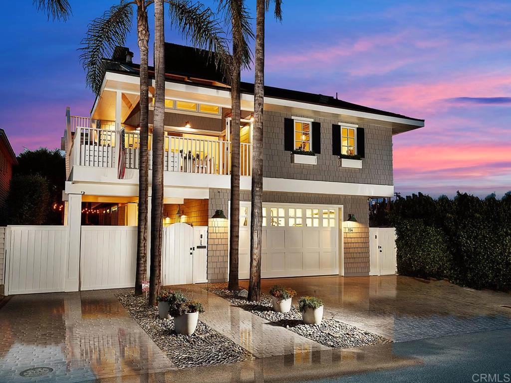 This immaculate coastal dream home was masterfully designed to enjoy the Southern California beach lifestyle at its best. You will be encompassed in natural light and surrounded by the finest high-end finishes like Calcutta marble, French oak floors and Kolbe windows and doors to name just a few. Gatherings in the great room will be unforgettable as you cozy around the stunning Ortal fireplace and nosh on the pizza fresh from your pizza oven. The bi-folding glass doors unite indoor and outdoor living and welcome the warm coastal breezes. You will experience endless ocean views and spectacular sunsets from the multiple viewing decks. The detached casita with loft, provides your guests with the utmost in privacy and luxury. This Bokal and Sneed beach home is in a class by itself with unrivaled white water views, exquisite finishes and impeccable design throughout.