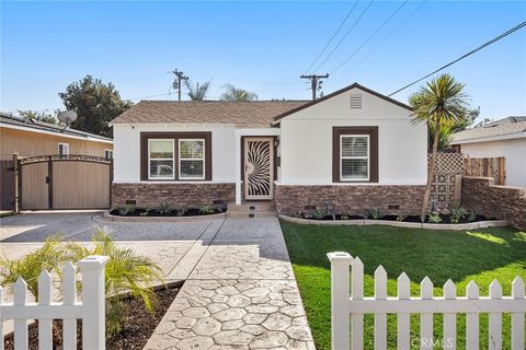 A home in Fullerton