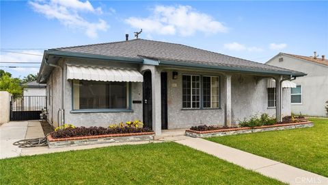 A home in Compton