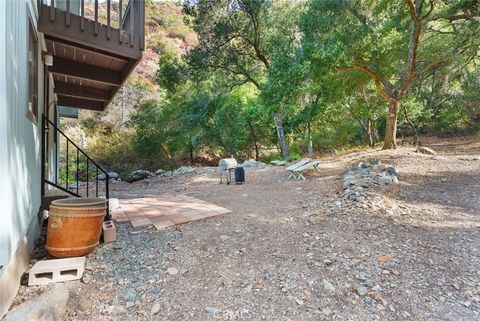 A home in Silverado Canyon