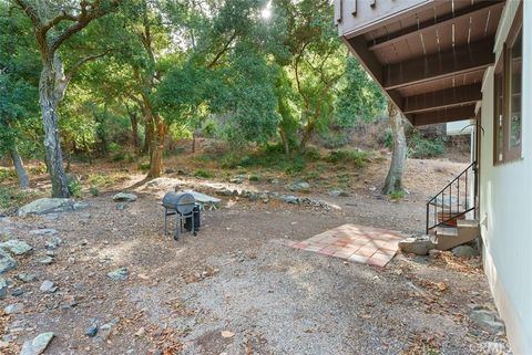 A home in Silverado Canyon