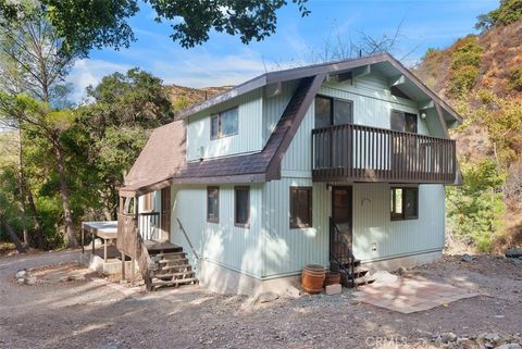 A home in Silverado Canyon