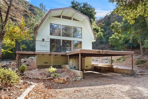 A home in Silverado Canyon