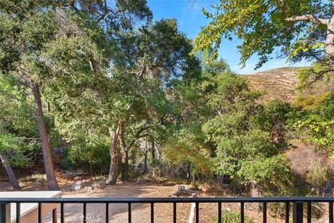 A home in Silverado Canyon