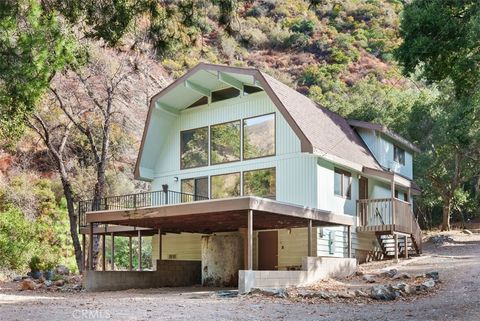 A home in Silverado Canyon