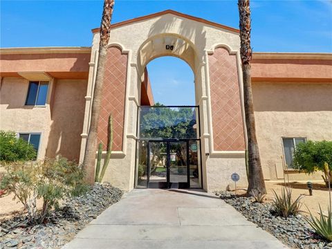 A home in Palm Springs