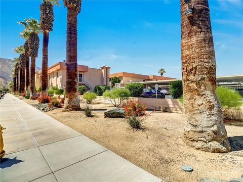 A home in Palm Springs