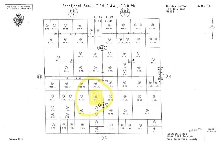 This 10 acre lot is located in south of Hwy 58 on near Helendale Rd. Good lot for future investments, out in the middle of nowhere, with plenty of good jeep trails.