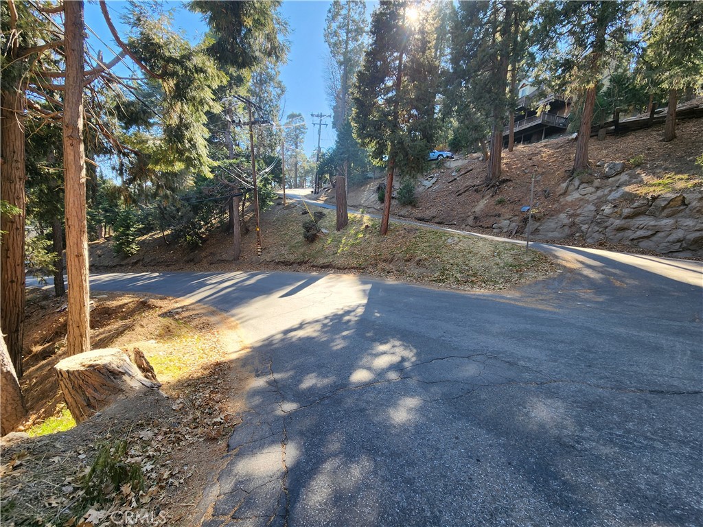 A raw piece of land in the heart of Crestline, CA waiting for your dreams to take shape. This triangle shaped gem sits amongst the stunning natural surroundings, this property offers endless possibilities for those looking to escape the hustle and bustle of city life. And with an unbelievably low price tag, now is the perfect time to make this slice of paradise your own. Don't miss out on this unique opportunity to create your very own oasis in Crestline.