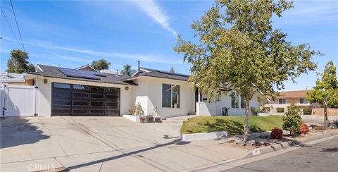 A home in La Habra