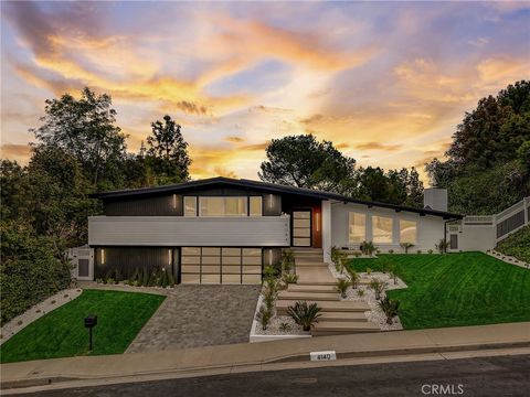 A home in Tarzana