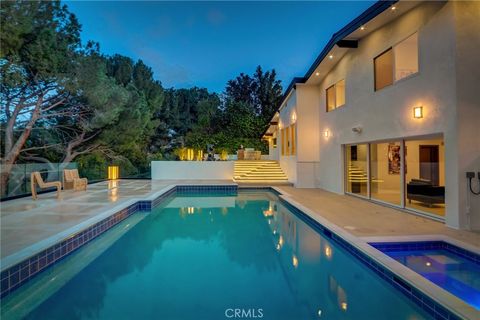 A home in Tarzana