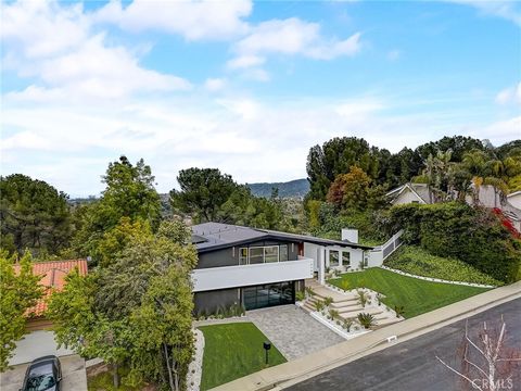 A home in Tarzana