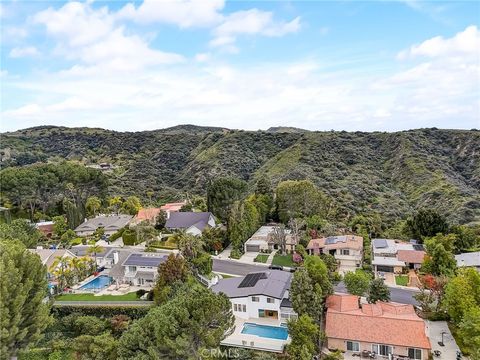 A home in Tarzana