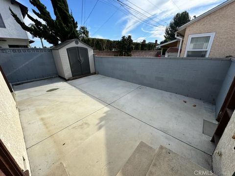 A home in Downey