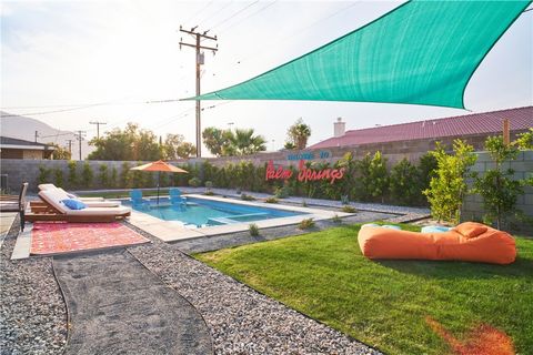 A home in Palm Springs