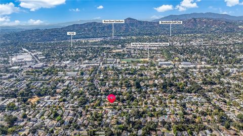 A home in Pasadena