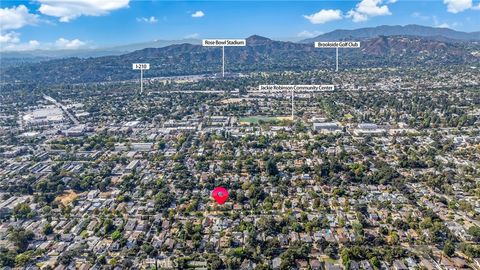 A home in Pasadena