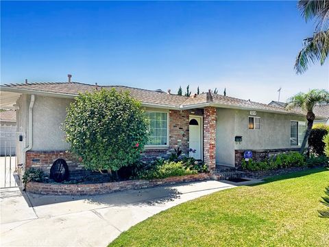 A home in Downey