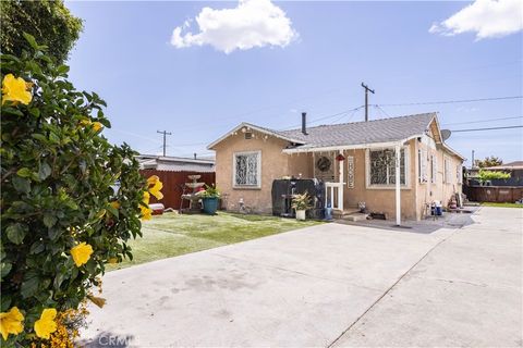 A home in Compton