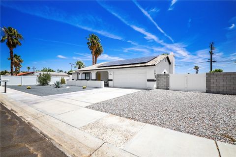 A home in Palm Springs