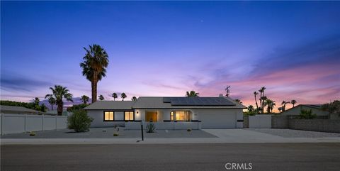 A home in Palm Springs