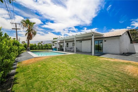 A home in Palm Springs